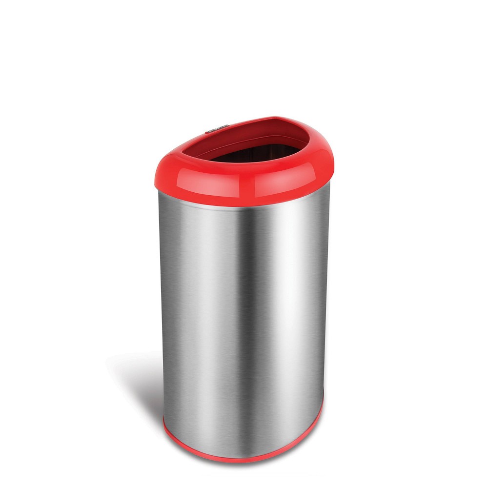 UPC 891946001172 product image for Nine Stars 13.2gal/50L Red Open Top Trash Can | upcitemdb.com