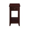 Royal Hampton Table with 1 Drawer and Bottom Shelf, Brown - 4 of 4