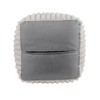 NicBex Modern Ottoman Pouf, Upholstered Plush Foot Stool Floor Pouf, Bean Bag Chair for Living Room, Bedroom - 4 of 4
