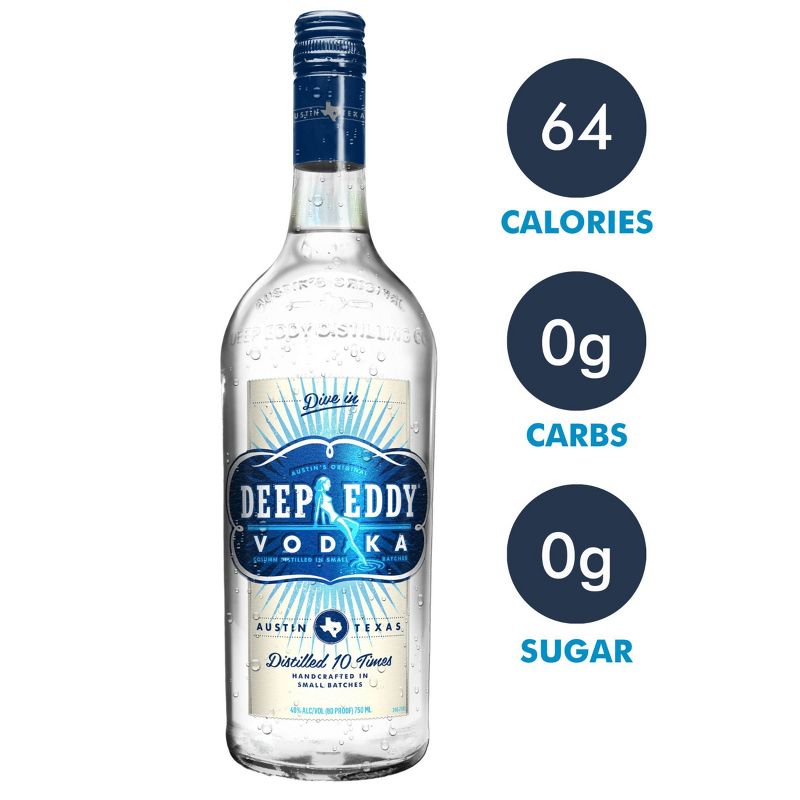 Deep Eddy Vodka - 750ml Bottle, 5 of 12