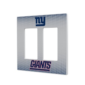 NFL NFC Teams Linen Hidden-Screw Light Switch Plate for Double Rocker - 1 of 4