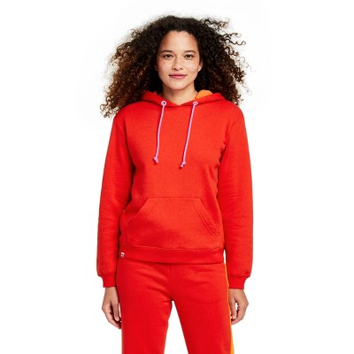 Women's Color Block Hoodie - LEGO® Collection x Target Red/Pink/Orange XXS