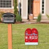 Big Dot of Happiness Thank You Nurses - Outdoor Lawn Sign - Nurse Appreciation Week Yard Sign - 1 Piece - image 2 of 4