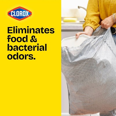 Glad ForceFlex MaxStrength Tall Kitchen Drawstring Trash Bags - Eucalyptus Mint - 13gal/45ct