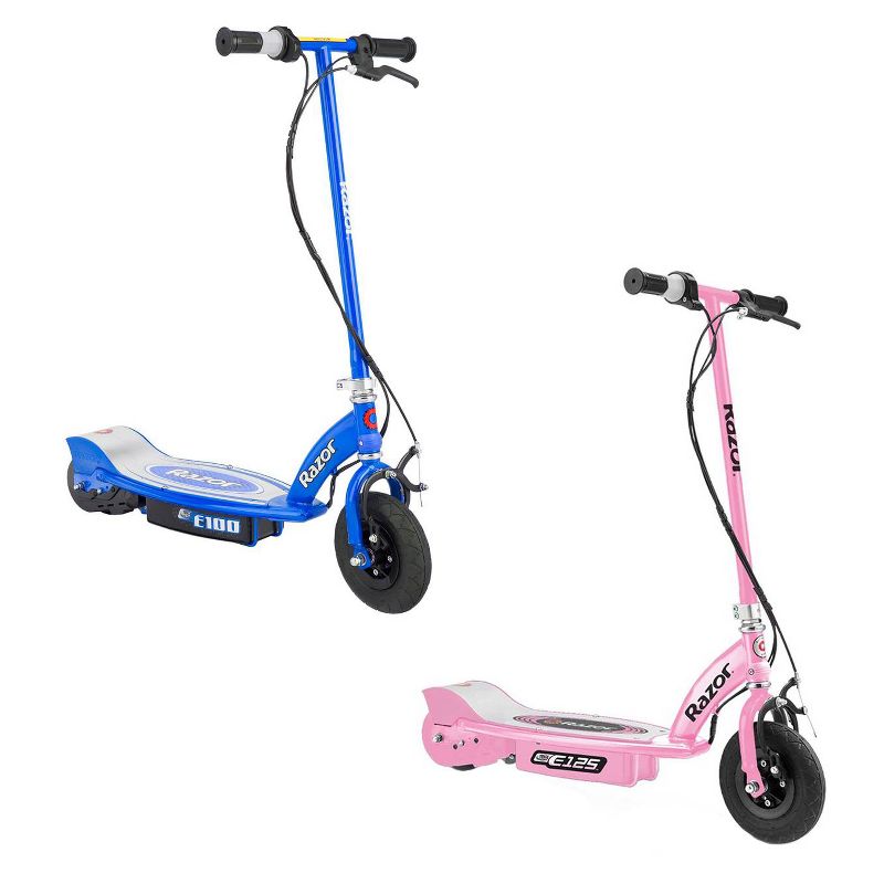 Razor Electric Powered Motorized Ride On Kids Scooters, Blue & Pink (2 Pack), 1 of 7