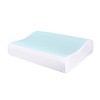 Comfort Revolution Cooling Gel Memory Foam Contour Pillow 206-0A