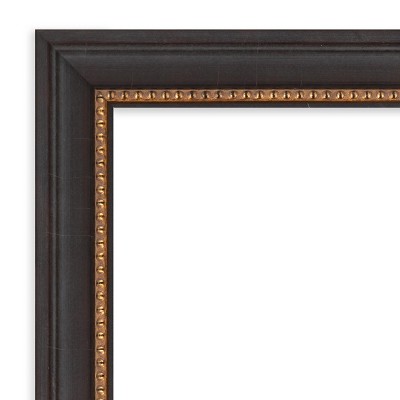 Ashton Black Wood Picture Frame with Gold Beaded Edge