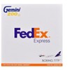 Boeing 777-200LR Commercial Aircraft "FedEx" White with Purple Tail "Gemini 200" Series 1/200 Diecast Model by GeminiJets - 3 of 3