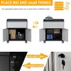 Garvee Rolling Tool Cabinet, Heavy Duty Toolbox with Wheels and Drawers for Garage, Office, Black/Gray - 3 of 4