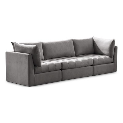 Meridian Furniture,Jacob Velvet Modular Sofa