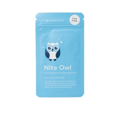 The Good Patch by La Mend Plant Based Nite Owl Sleep Aids Patch - 6oz/6ct