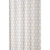 Kate Aurora Aria Gold & White Shagreen Geometric Design Textured Fabric Shower Curtain - Standard Size - image 3 of 3