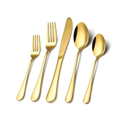 Nebula Vortex Durable Stainless Steel Flatware Cutlery Set