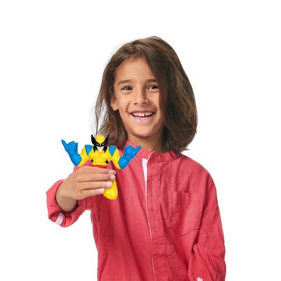 Heroes of Goo Jit Zu Stretchy Wolverine Action Figure