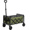 Lightweight Portable Heavy Duty Folding Beach Wagons with Wheels Large Capacity - 2 of 4