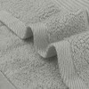 Unique Bargains Bathroom Hotel Spa Lightweight Highly Absorbent Striped Cotton Washcloths 13" x 13" - 4 of 4