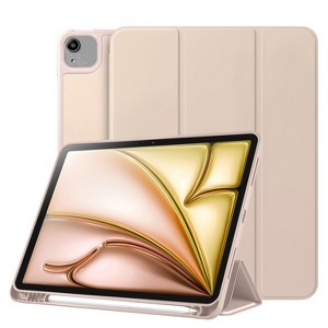 Vena For Apple iPad Air 13 Inch Case with Pencil Holder, iPad Air M3 13 Inch Case, Trifold Stand, iPad Pro 12.9" Case (2022/2021/2020/2018), Pink - 1 of 3