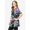 Woman Within Plus Size Miracle Mesh Blouson Tunic - 4 of 4