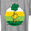 Women's - Peanuts - Woodstock Shamrock Short Sleeve Graphic T-Shirt - 2 of 4