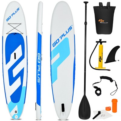 Costway 11' Inflatable Stand up Paddle Board Surfboard Water Sport All Skill Level W/Bag