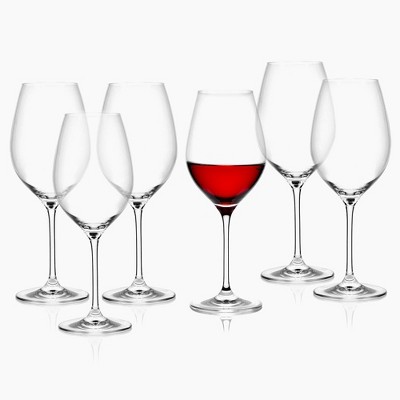 DUKA Set of Six 18-OZ Red Wine Glasses