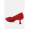 Vimto Breathable Flyknit Rhinestone Women Pumps - 3 of 4
