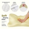 Okak Ergonomic Cervical Neck Pillow, Dual Height Orthopedic Support Contour Pillow, Cooling Memory Foam Bed Pillows for Side Position - 2 of 4