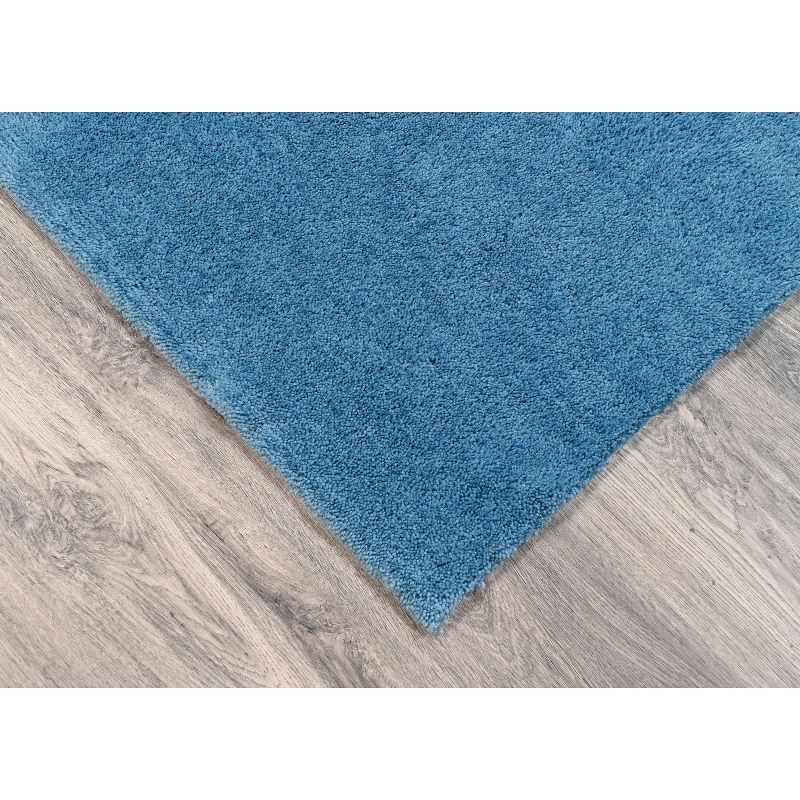 6&#39;x9&#39; Washable Bathroom Carpet Basin Blue - Garland Rug, 6 of 8