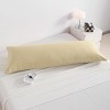 Brushed Microfiber Body Pillowcase, Super Soft Body Pillow Cover with Envelope Closure, 20x54 Inches - NTBAY - 3 of 4