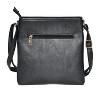 NICCI Ladies' Crossbody Bag with Zipper Pockets - 3 of 4