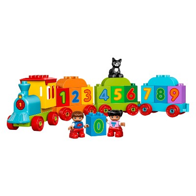 lego duplo train learn to count