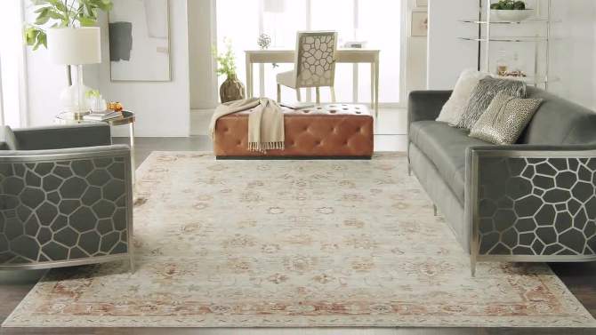 Nourison Petra Floral Traditional Indoor Rug, 2 of 15, play video