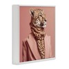 Stupell Industries Fashionable Cheetah Portrait, 17" x 17" - 3 of 4