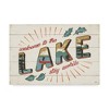 Trademark Fine Art -Janelle Penner 'Vintage Lake I' Canvas Art - 2 of 3