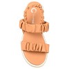 Journee Collection Womens Knowles Tru Comfort Foam Espadrille Platform Sandals Mocha 8.5 - 4 of 4