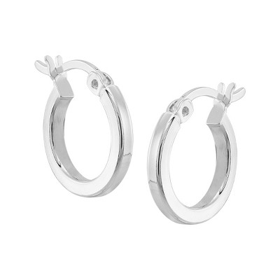 Silpada 'Squared Off' Hoop Earrings in Sterling Silver - image 2