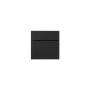 LUX 6 1/2 x 6 1/2 Square Envelopes 50/Box Midnight Black (F-8535-B-50) - 1 of 1