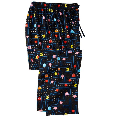 Lounge Pajama Pants for Tall Men in Black