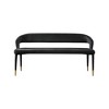 Meridian Furniture,Destiny Velvet Bench - 3 of 4