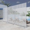 PexFix Outdoor Metal Privacy Screen Garden Fence Wall Applique - 4 of 4