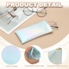Unique Bargains Travel PU Leather Soft Squeeze Top Sunglass Pouch Organizer 2 Pcs - 3 of 4