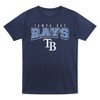 MLB Tampa Bay Rays Toddler Boys' 2pk Gray T-Shirt - 3 of 3