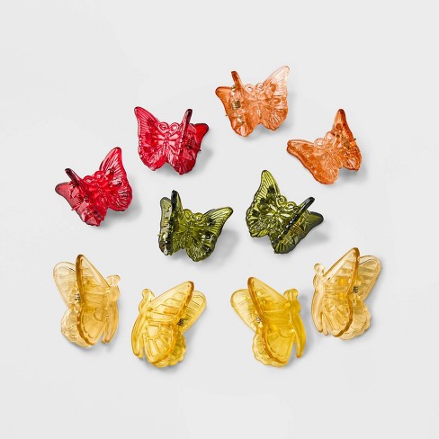Butterfly Claw Mini Hair Clips 10ct - Wild Fable™ - image 1 of 1