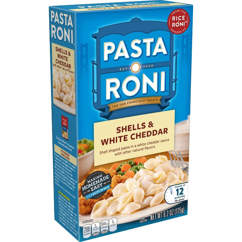 Pasta Roni Shells &#38; White Cheddar 6.2oz, 2 of 6