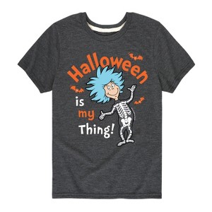 Boys' - Dr. Seuss - Halloween Is My Thing Short Sleeve Graphic T-Shirt - 1 of 4