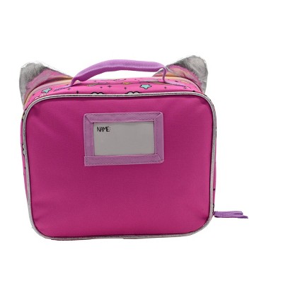 Hello Kitty Kids&#39; Square Lunch Box and Bag - Pink