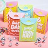 Big Dot of Happiness Party Time - Happy Birthday Gift Favor Bags - Party Goodie Boxes - Set of 12 - 2 of 4