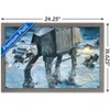 Trends International Star Wars: Hoth - AT-AT Battle Framed Wall Poster Prints - 3 of 4