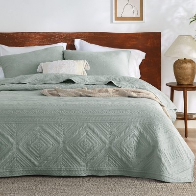 Bedsure | 3Pcs Soft Cozy Quilt Bedding Set for Summer Lightweight