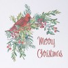 Framed Merry Christmas Cardinal Print 16"SQ - 3 of 3